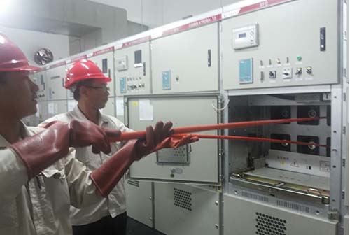 為湖南長沙客戶進行核相儀現場使用培訓！