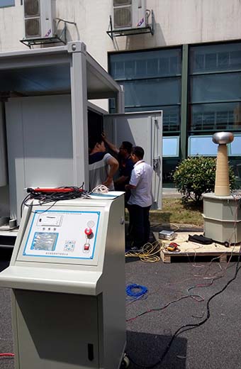 為合肥客戶定做的智能工頻耐壓30KVA-150KV-210KV完工！！